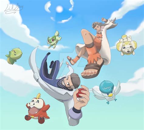 Pokémon Scarlet: Serenidad Chapter 1: Welcome to Paldea.